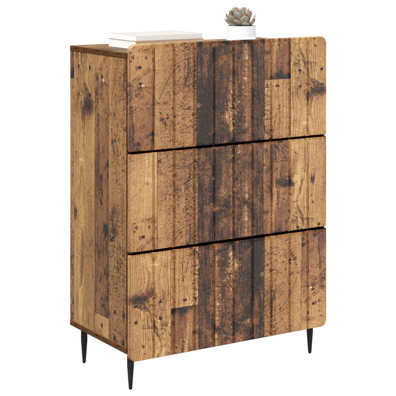 Accent Chest, 92cm H x 66cm W x 34.5cm D, Old Wood