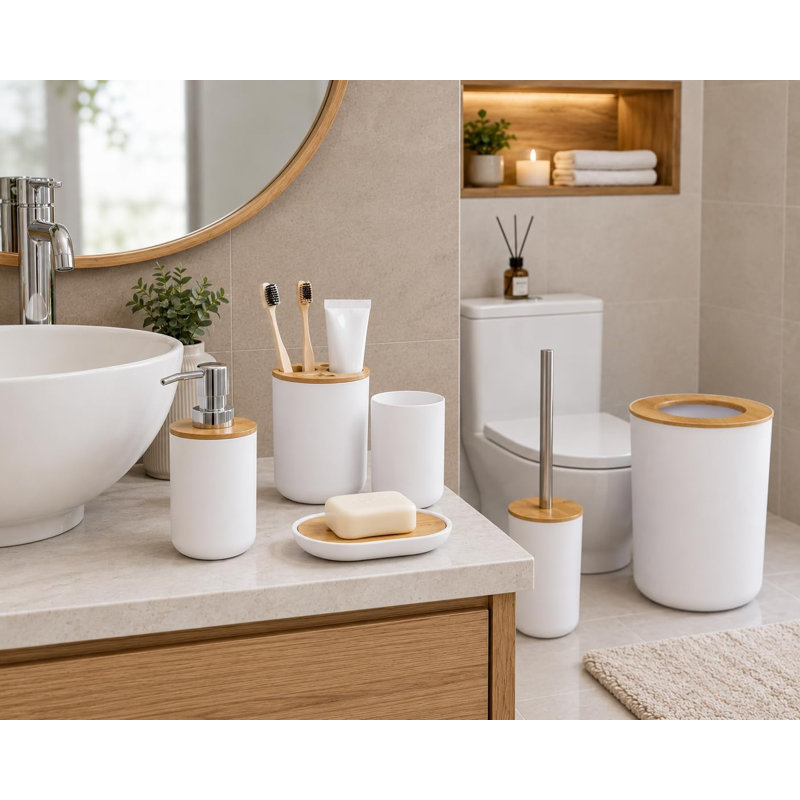 Bathroom Accessory, White