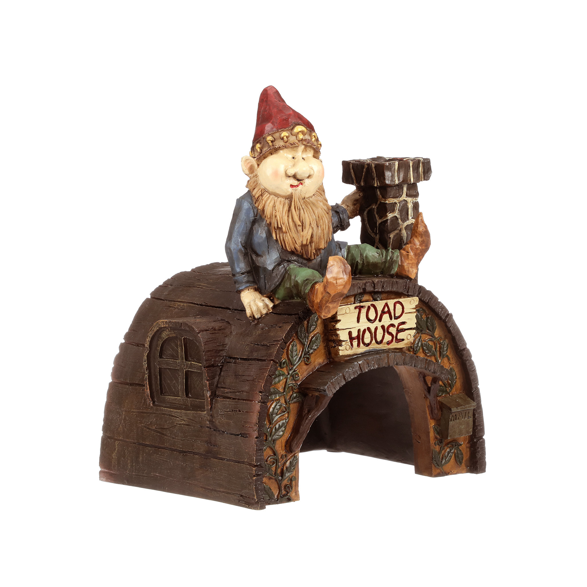 Design Toscano Garden Gnome Toad House Statue & Reviews - Wayfair Canada