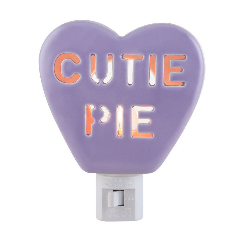 Candy Heart Cutie Pie Night Light