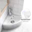 Belfry Bathroom Matsuda 44mm L x 34mm W Ceramic Specialty Sink with Overflow