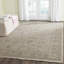 Tapis oriental gris en laine / coton noué à la main Oushak-1082819397