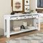 Console / canapé avec tiroirs de rangement et tablette inférieure pour le vestibule-53931888