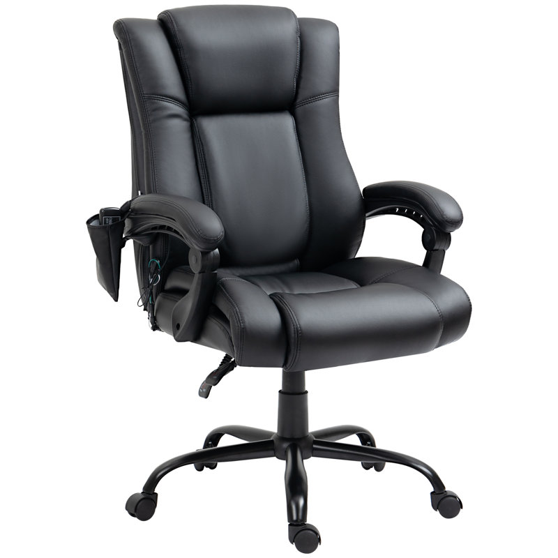 Chaise de bureau en similicuir Luelsotte