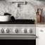 ZLINE 30 in. Marino Gas Range w/ Convection Oven in Black Stainless & 4 Gas Brass Burners-102820738-102820740