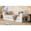 Grand lit de jour avec bureau amovible, tiroirs de rangement et table d'appoint hydraulique, blanc-1566807445-1566807444