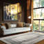 David Rockwell Platinum Metallic Area Rug-56520508
