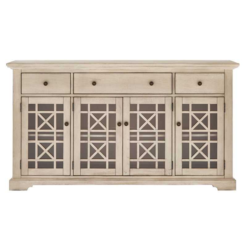 Console 65,75" Clayborne, Blanc antique