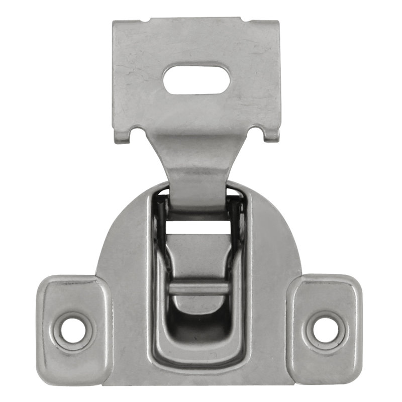 Concealed Hinges 1/2" overlay Face Frame Self-Close - Polished Nickel - Cabinet Door Hinges, 1