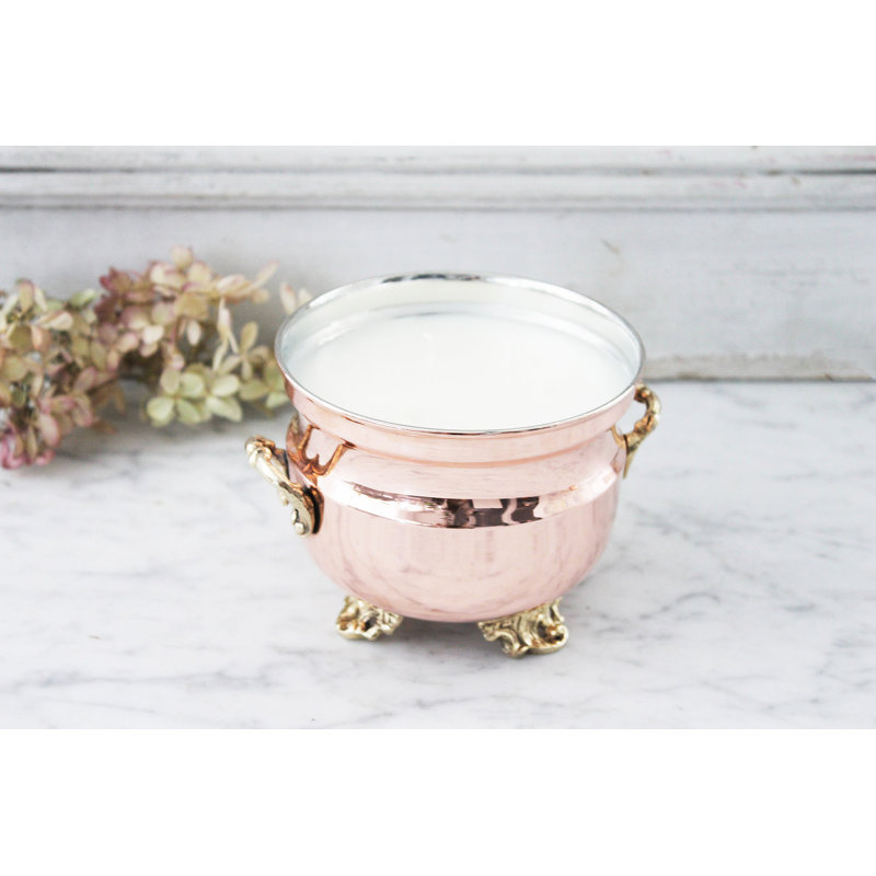 Grapefruit/Mint Scented Jar Candle