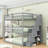 Triple Bunk Bed With Storage Staircase-77389401