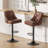 360-Degree Rotatable Faux Leather Bar Stool With Button Stitching-116094305-116094309