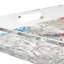 Arcadia Tiger And Zebra Scene Acrylic Square Decorative Tray-811274730