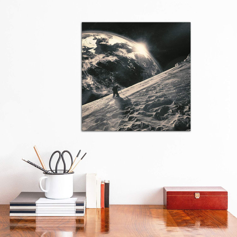 «Moxie» par Transparent - impression d'art graphique, Toile tendue, H 37 po x l 37 po x P 1,5 po