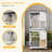 Portable Cat Playpen With Scratching Post And Board