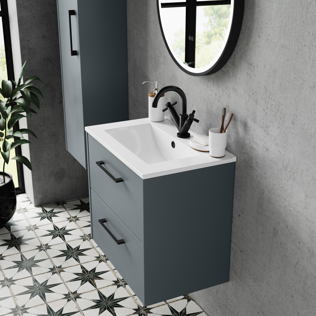 Juno 800mm Wall Hung Single Vanity
