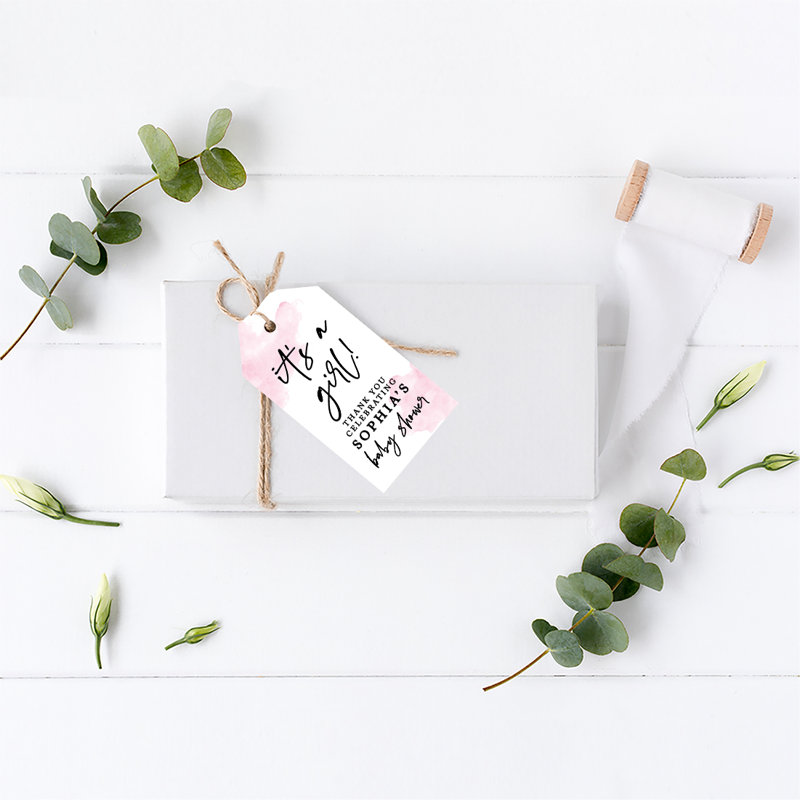 Étiquettes-cadeaux classiques personnalisées, Oui
