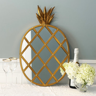 Nantucket Pineapple Mirror, 25 Inches