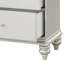 Table de chevet 2 tiroirs Platinum