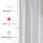 Daxin Sheer Voile Rod Pocket Curtain Panels-28118718-28118691