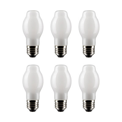 Satco BT15 LED, Dimmable Light Bulb, E26/Medium (Standard) Base