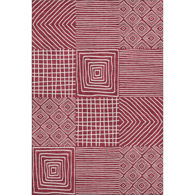 Premium Machine Washable Corry AMF1044 Geometric Rug