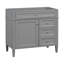 Armoire de rangement de salle de bain de style moderne avec 2 tiroirs et un tiroir basculant-58163388