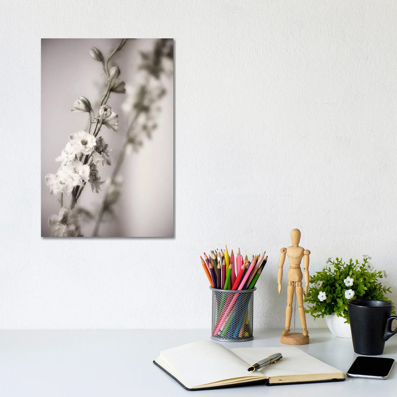 Jardin d'Argent I 1 Piece Wrapped Canvas Wall Art, 20.32 cm H x 30.48 cm W