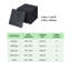 Carreaux de terrasse 12 po x 12 po à emboîtement gris en plastique imperméable et anti-dérapant-113414157