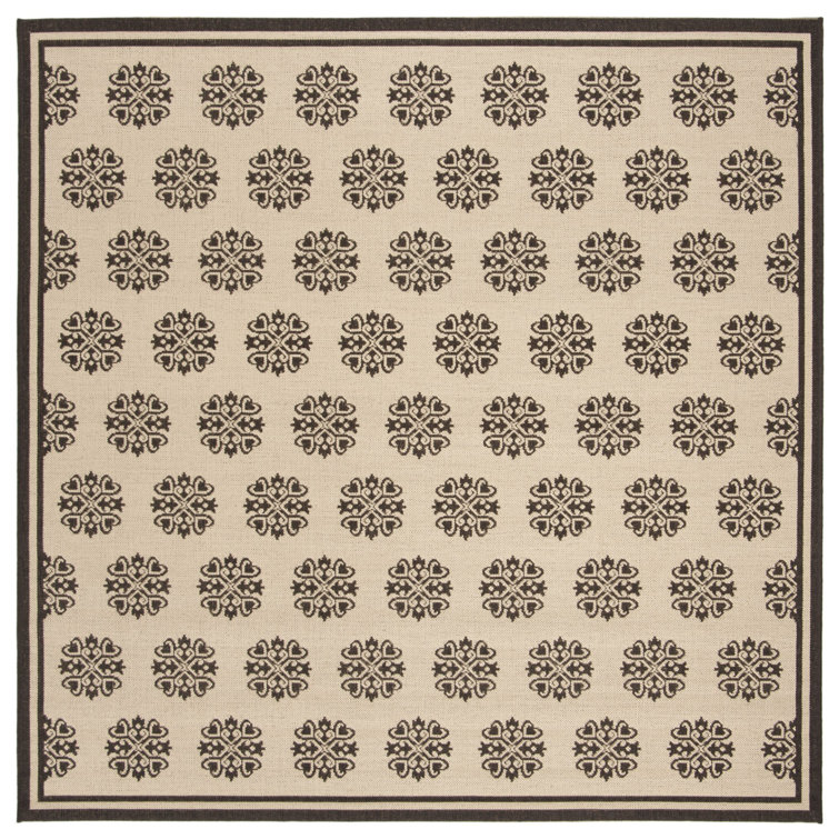 Burnell Performance Ikat Indoor/Outdoor Area Rug