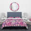 Ensemble de housse de couette designart bohémien plumes et perles-35228612