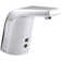 Sculpted Single-Hole Touchless Dc-Powered Commercial Bathroom Sink Faucet with Insight Technology, Temperature Mixer and 5-3/4" Spout