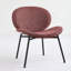 Chaise coquille de style Mid-Century moderne avec dossier confortable et structure stable-65915878