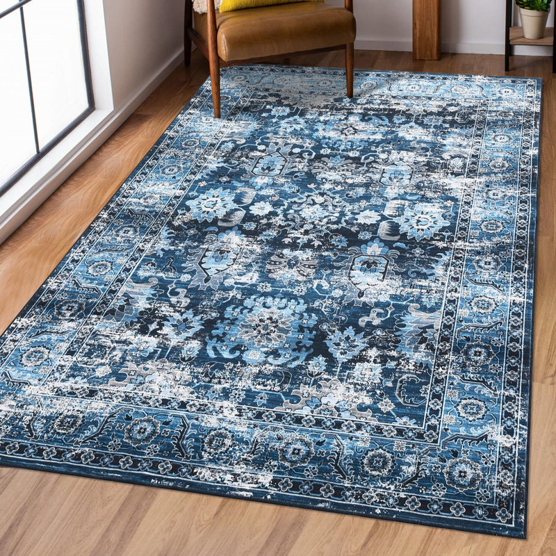 Grand tapis lavable 9 x 12