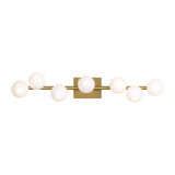 Sean Lavin Altair Bathroom Bedroom Wall Fixture With Milk Shade