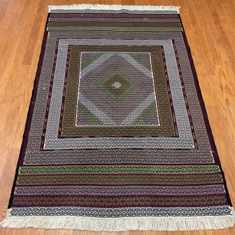 Wool Geometric Indoor Rug