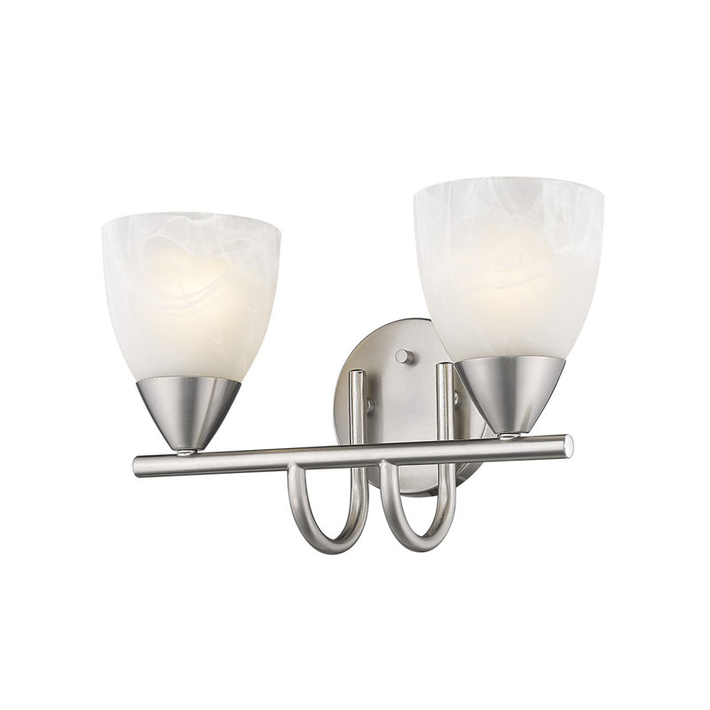 Éclairage pour meuble-lavabo 2 lumières Wentzel