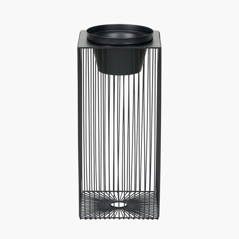 Metal Elevated Planter, 69cm H x 30cm W x 30cm D