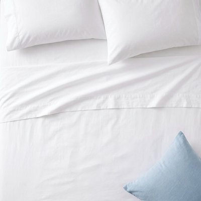 Cloud Soft Organic Sateen 100% Cotton Sateen Fitted Sheet