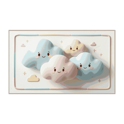Tapis pour chambre de bébé Zoomie Kids