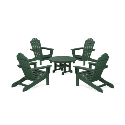 5-Piece Monterey Bay Adirondack Chair Conversation Group