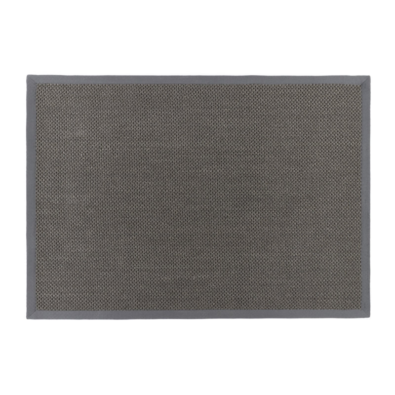 Laylani Solid Colour Jute / Sisal Area Rug, Rectangle 200 x 290cm
