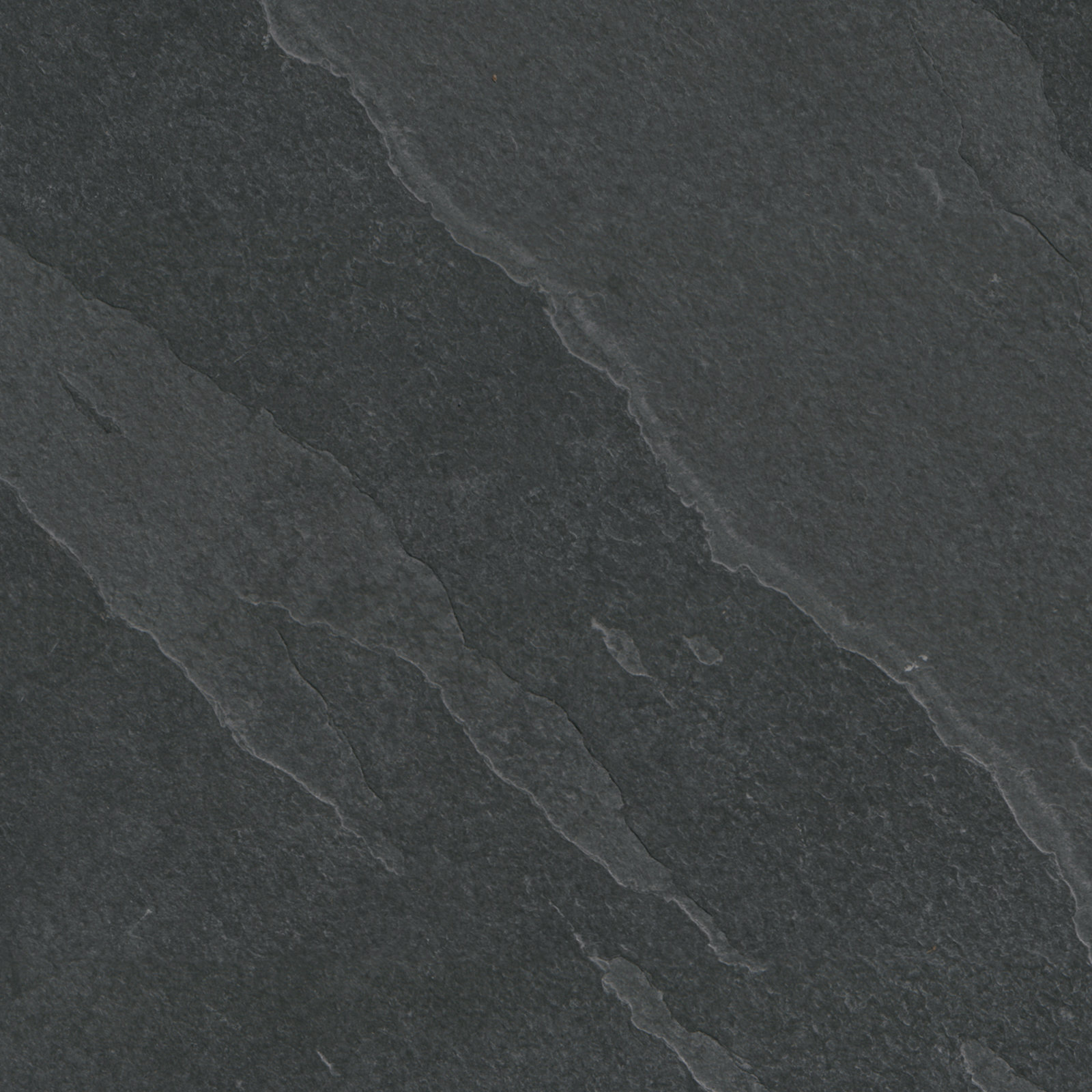 Camden 12" x 12" Gauged Slate Tile, Charcoal