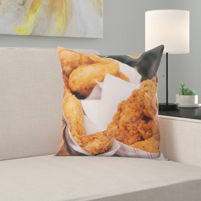 Coussin de poulet fritte