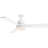 Trevina 52" White LED Ceiling Fan with Reversible Natural Cherry/White-123018326-123018324