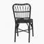 Ensemble de 2 chaises d'extérieur en osier de patio en osier pour terrasse, piscine, jardin-277736872