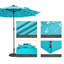 Parasol de marché éclairé 108 po Jamieson-1305731109