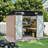 7.5 Ft. W X 6.1 Ft. D Metal Storage Shed