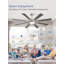 Ventilateur de plafond moderne-1182049653