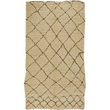 Vintage One-of-a-Kind Rectangle 6' X 10'6" Hand Knotted Area Rug